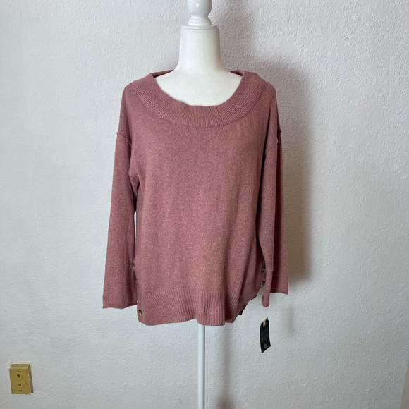 Democracy Sweaters - Democracy pink sweater NWT